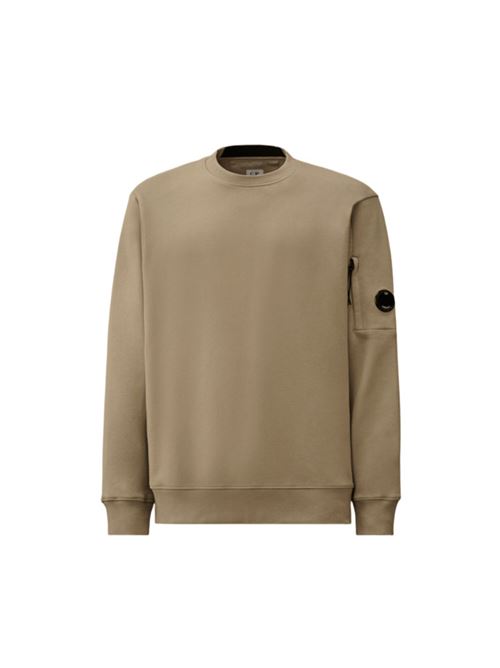 DIAGONAL RAISED FLEECE CREWNECK LENS C.P. COMPANY | SS713A005086W904